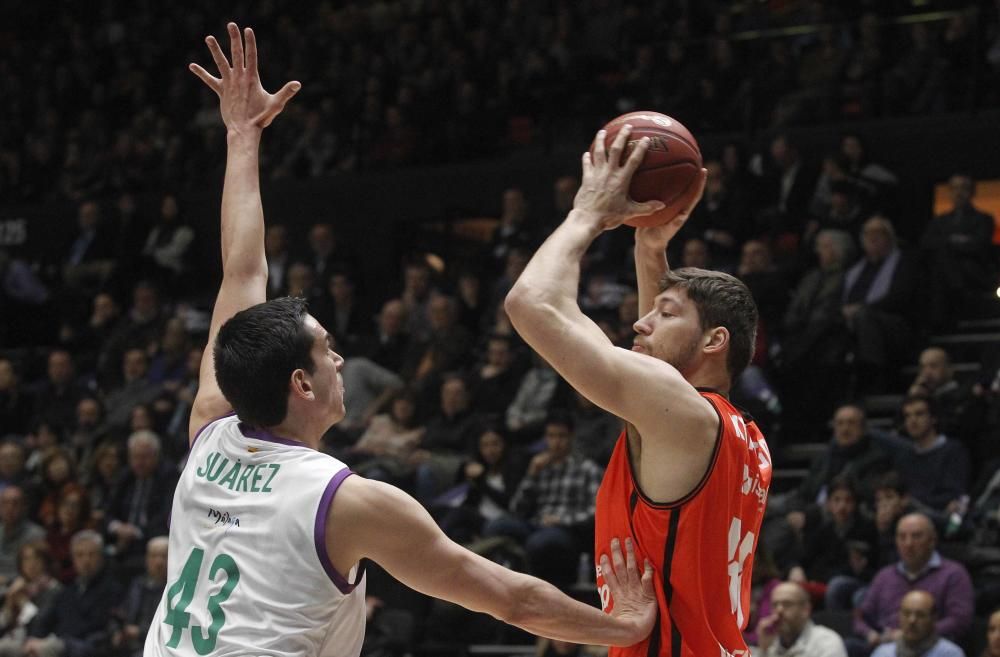 Las mejores imágenes del Valencia Basket - Unicaja Málaga