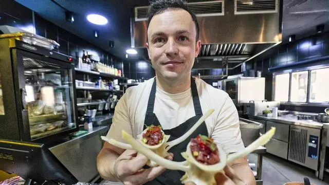 VÍDEO |  El chef del restaurante Can Pintxo realiza el sábado un ronqueo de atún en directo