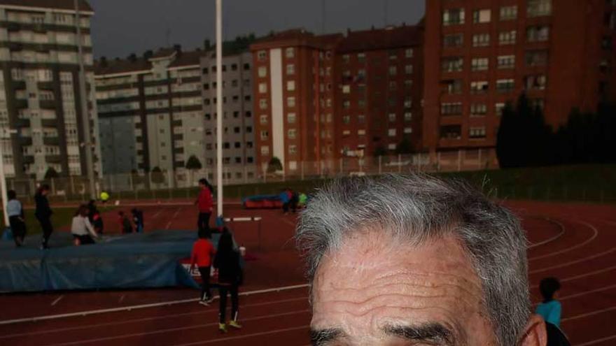 Campanal, en las pistas de atletismo de El Quirinal.