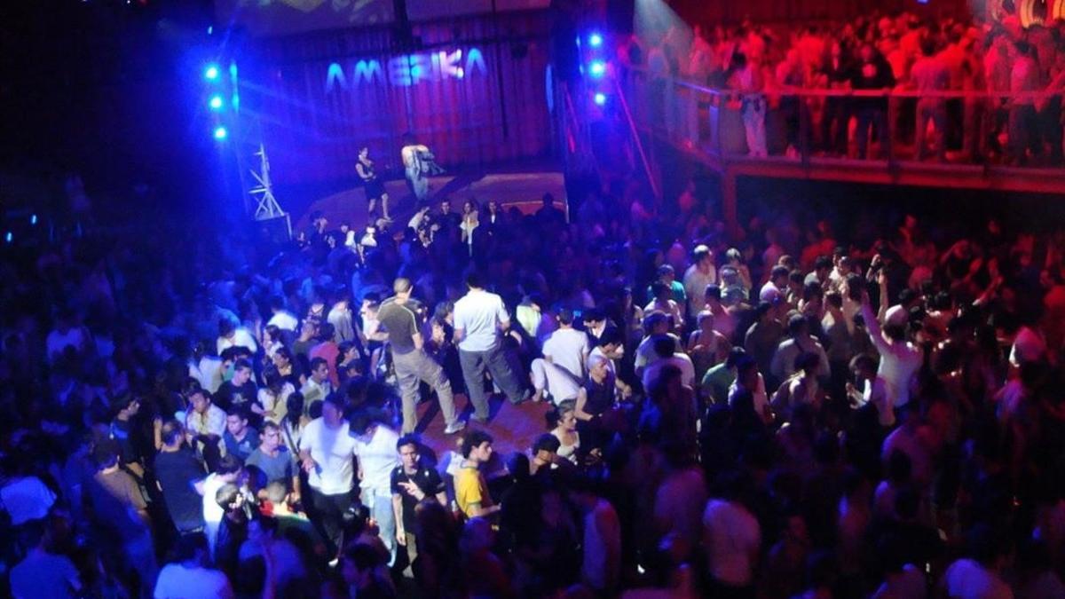Discoteca Amerika en Buenos Aires.