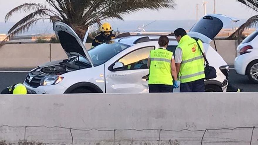 Imagen del primero de los accidentes