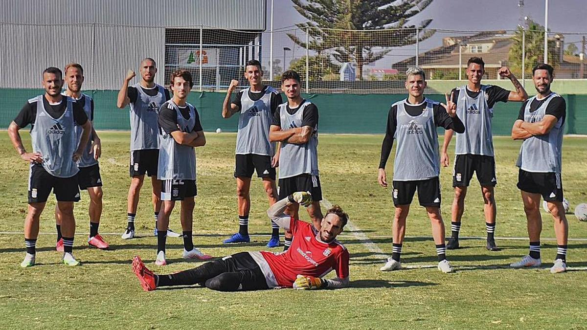 Muy buen ambiente en el entrenamiento.