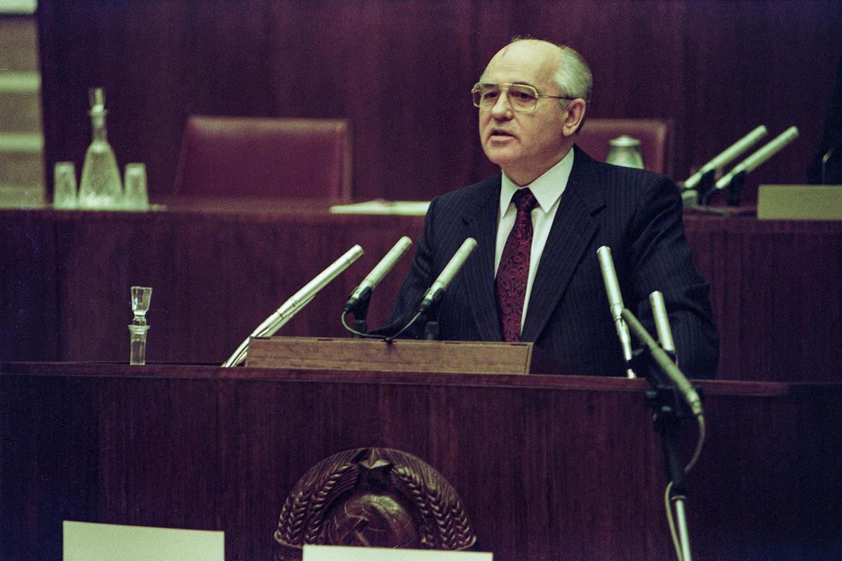 El último dirigente soviético, Mijaíl Gorbachov, en 1991. EFE/Vassili Korneyev