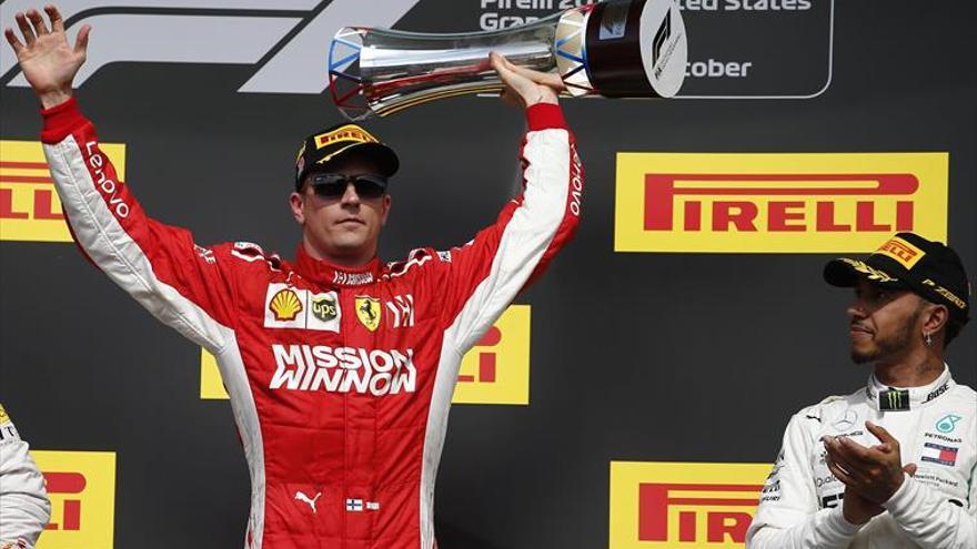 El mejor Raikkonen retrasa el título de Hamilton siete días más