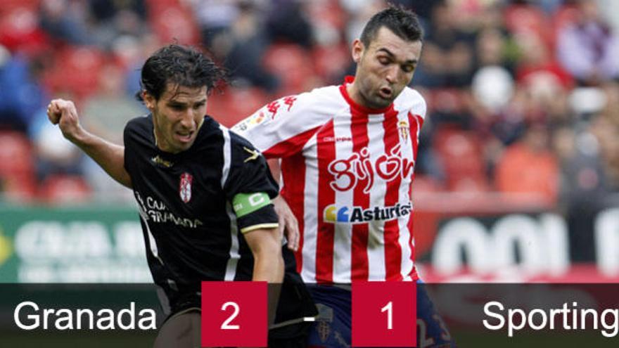 El Sporting cae ante el Granada