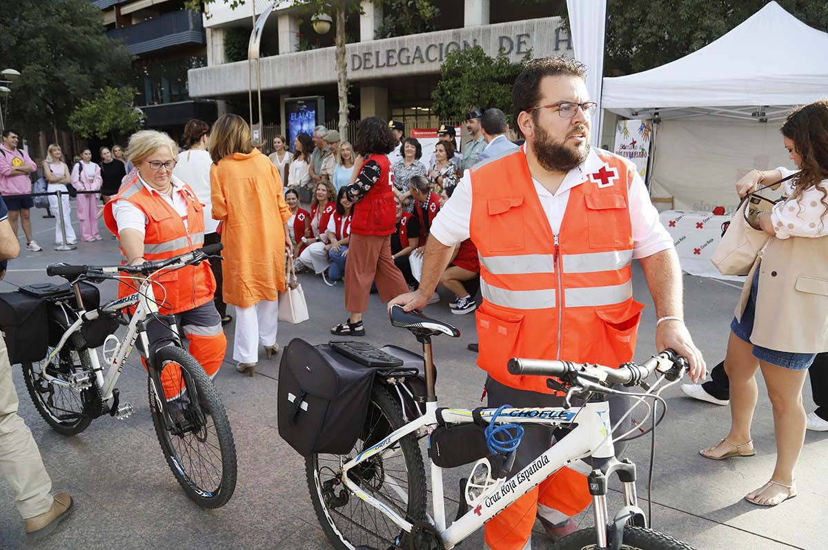 Cruz Roja Córdoba un Día de la Banderita muy ecológico