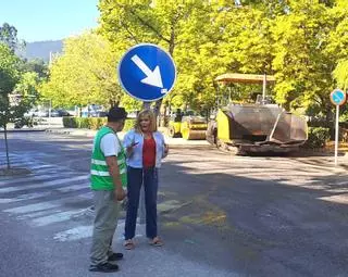 Redondela mejora el acceso a la zona escolar de A Marisma