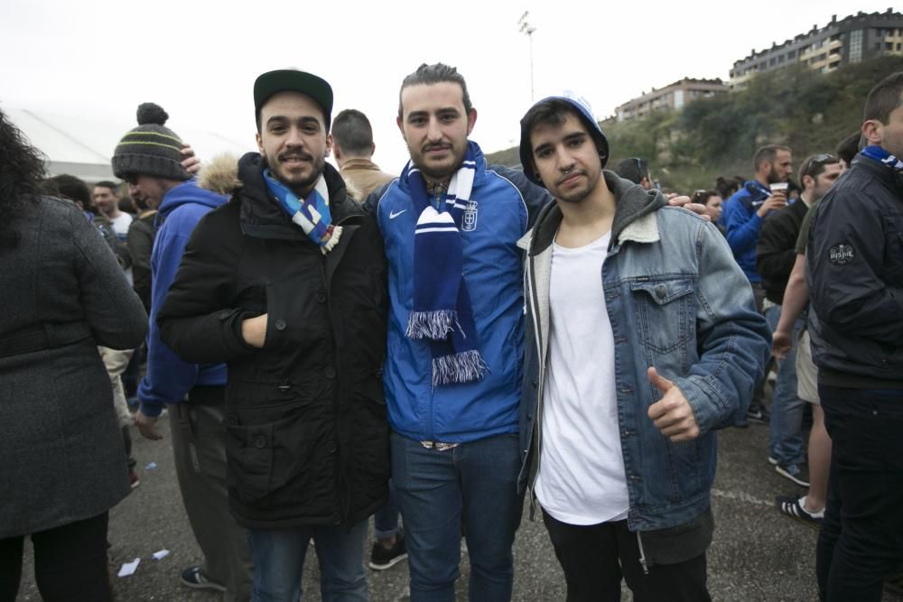 La afición azul apoya a su equipo