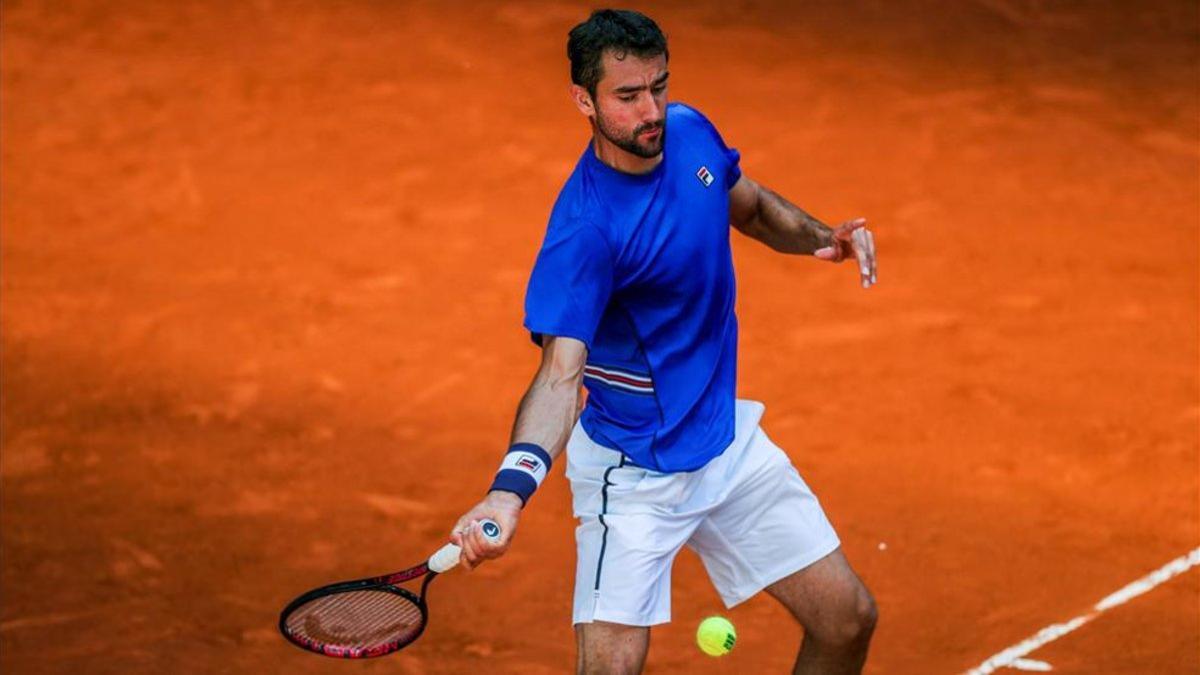 Cilic no ha podido disputar el partido contra Djokovic por problemas estomacales