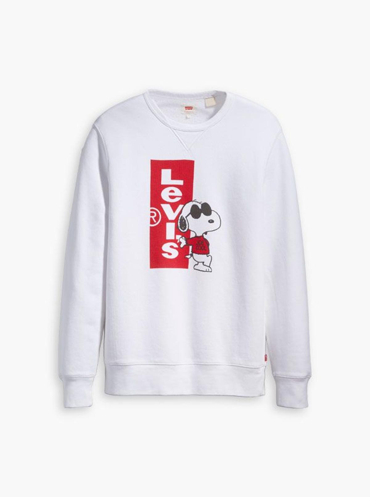 Levi's x Snoopy: sudadera básica