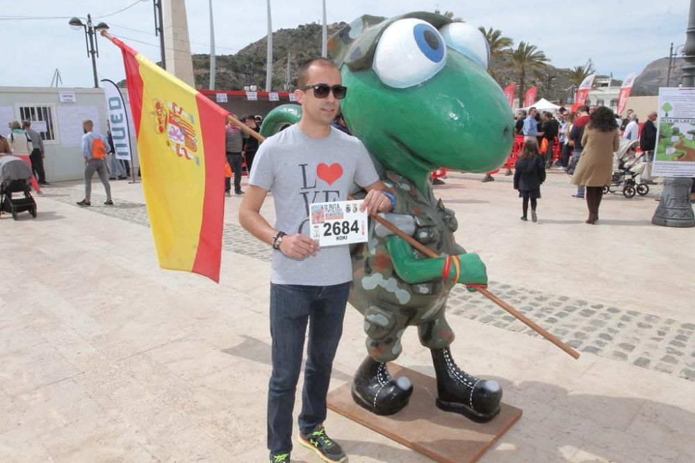 Entrega de dorsales para la Ruta de las Fortalezas de Cartagena