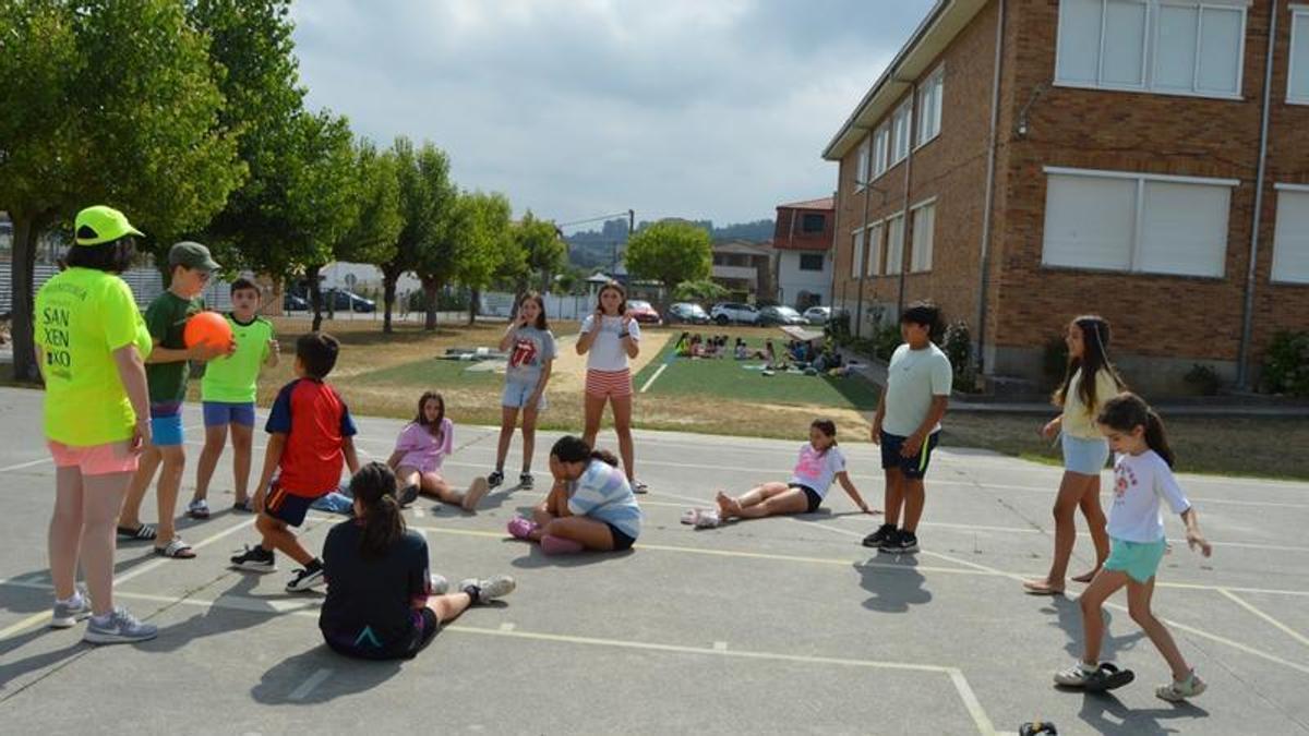 Niños participantes