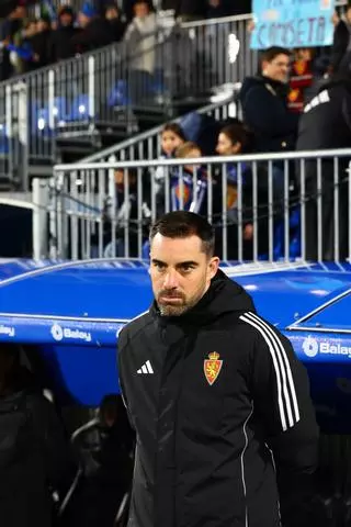 Rubén Sellés, entrenador del Real Zaragoza: "Queremos competir y no ha sido un buen día"