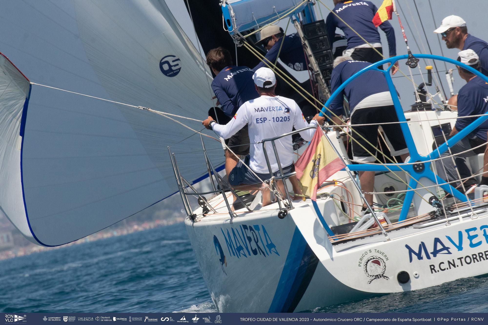 El Maverta vencedor absoluto del Campeonato Autonómico de Cruceros 2023.