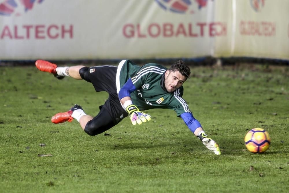 Entrenamiento del Real Oviedo