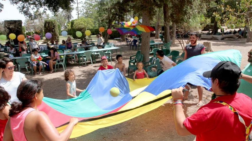 Hubo actividades lúdicas y de convivencia durante toda la mañana.