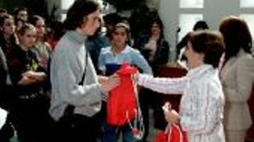 Jóvenes galos asisten a un intercambio en Miajadas