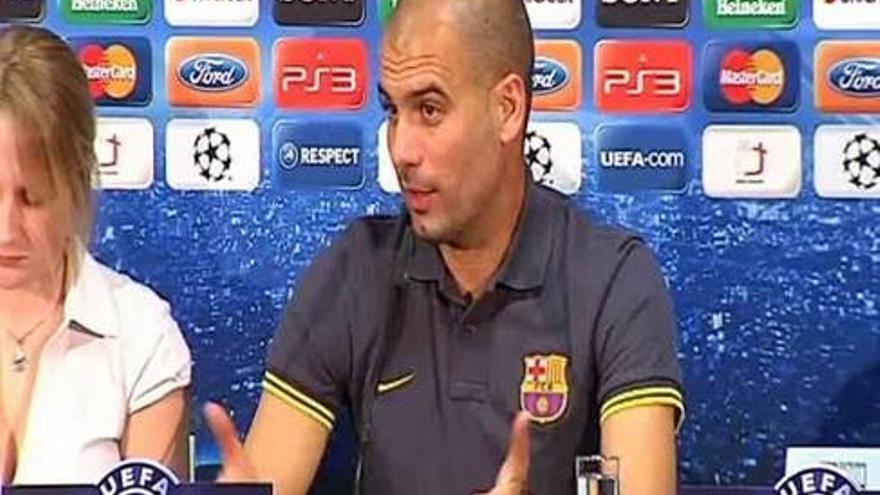 Guardiola: &quot;Es un orgullo haber entrenado a todos estos jugadores&quot;