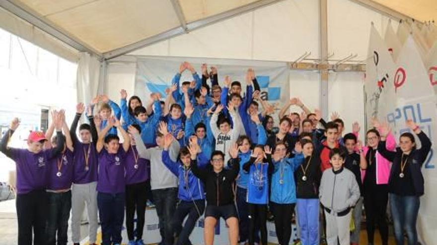 El RCN Torrevieja logra 7 medallas en la II Regata de Promoción