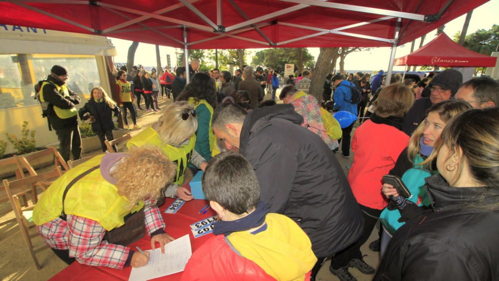 La marxa per la Diabetis de Blanes