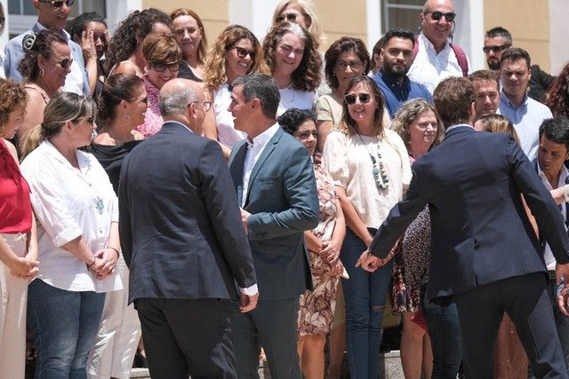 Visita de Pedro Sánchez a Lanzarote