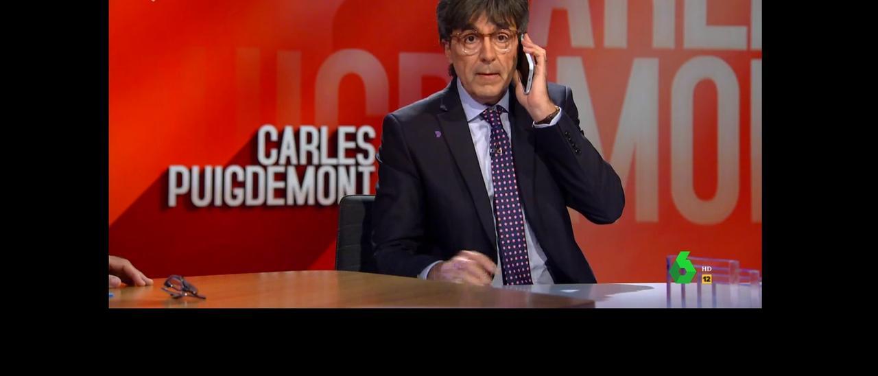 El Puigdemont de ‘El intermedio’.