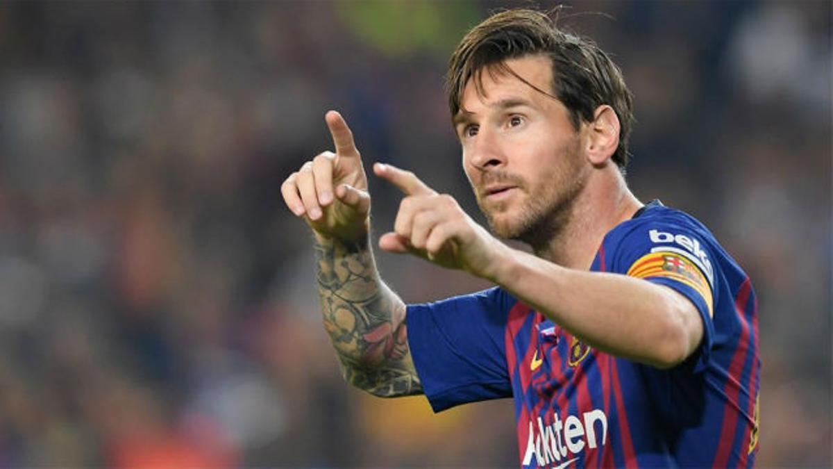Messi, la novedad en el once del Barça