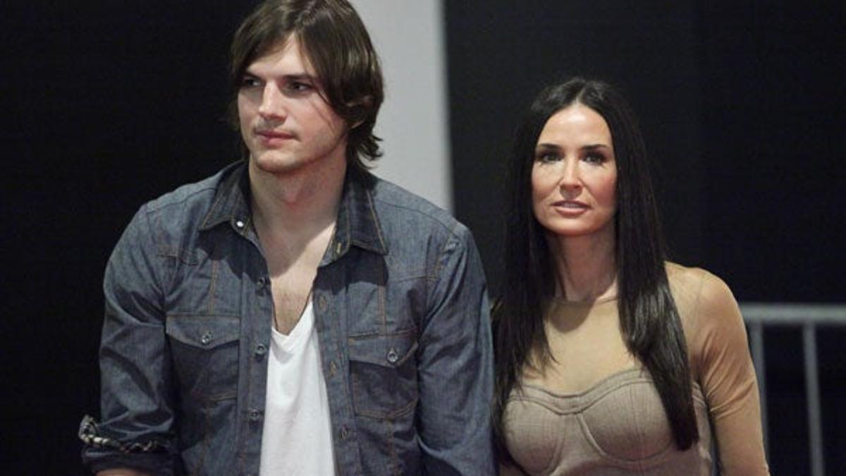 Demi Moore y Ashton Kutcher