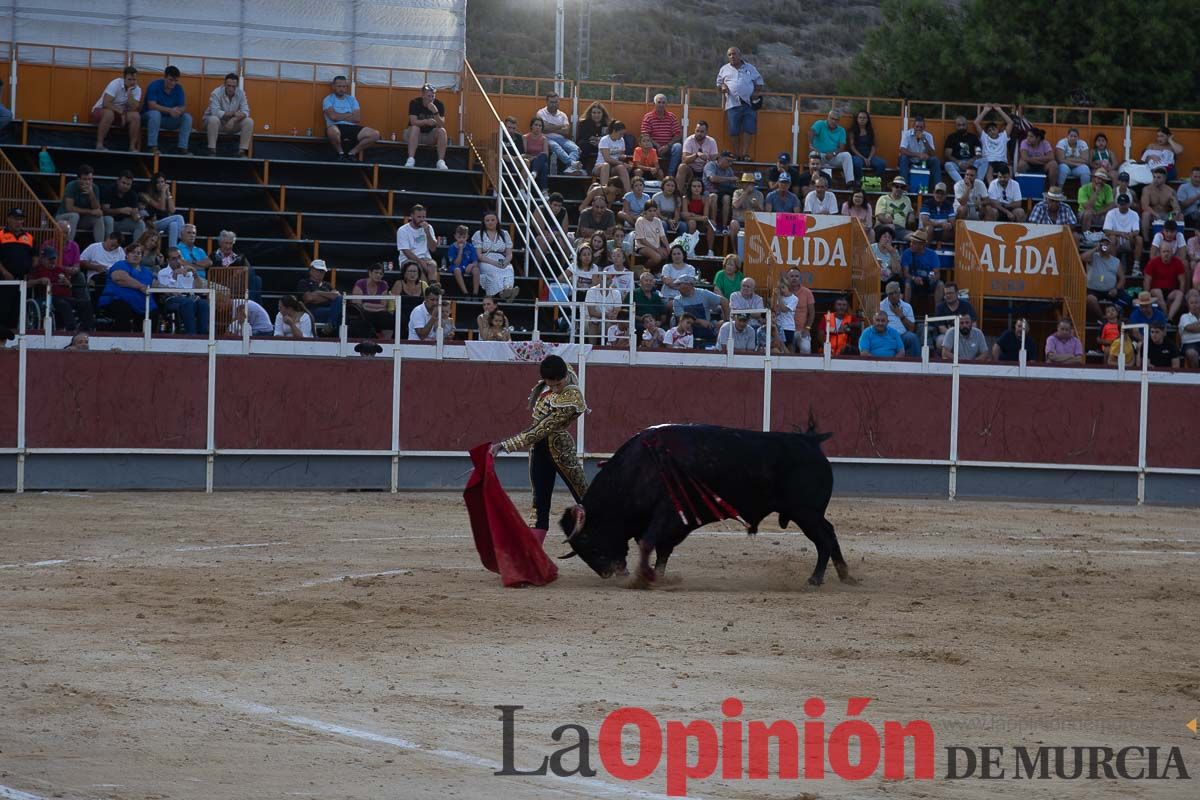 Primera novillada Feria Taurina del Arroz en Calasparra (Jorge Molina, Juan Herrero y Nek Romero)