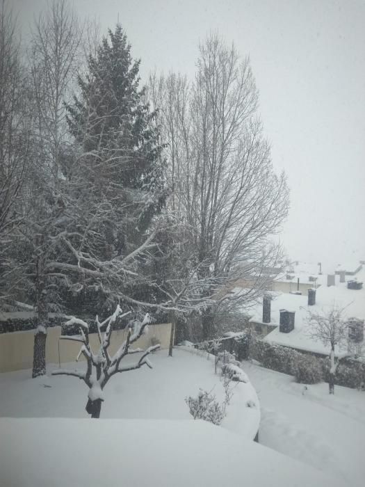 Torna a nevar a Puigcerdà