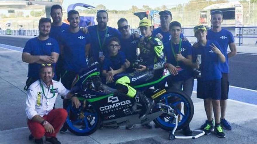 El Igax Team celebró los diferentes podios de Jerez.