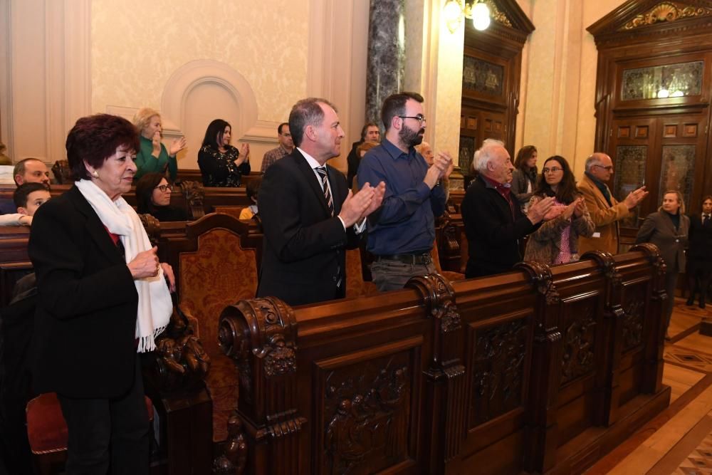 Homenaje a víctimas coruñesas del Holocausto nazi