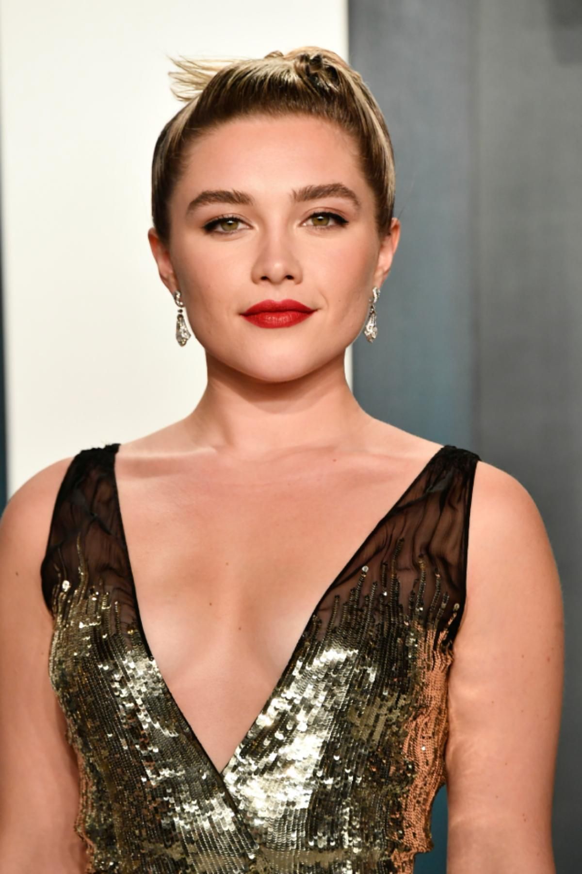 Florence Pugh, en los premios Oscar 2020