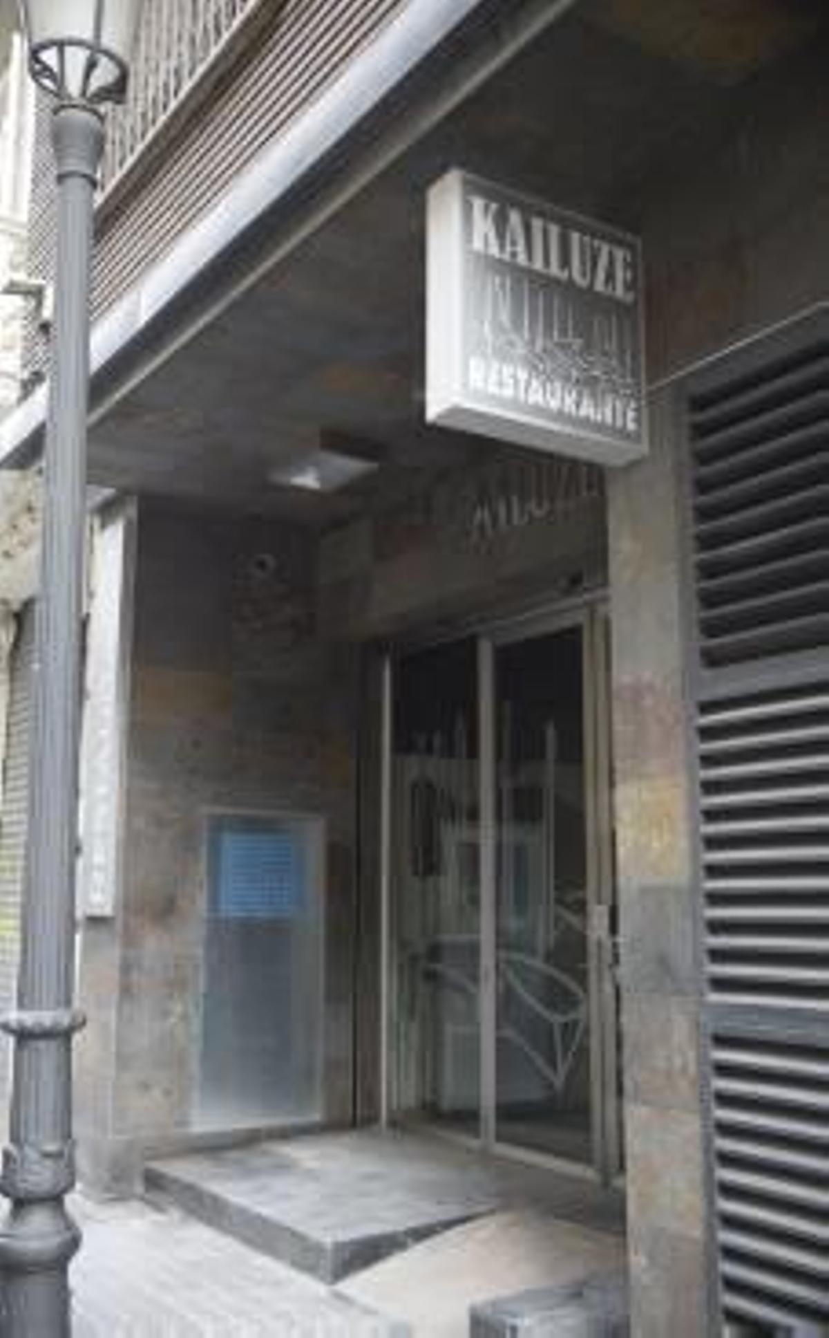 El restaurante Kailuze cierra para replantear su propuesta culinaria