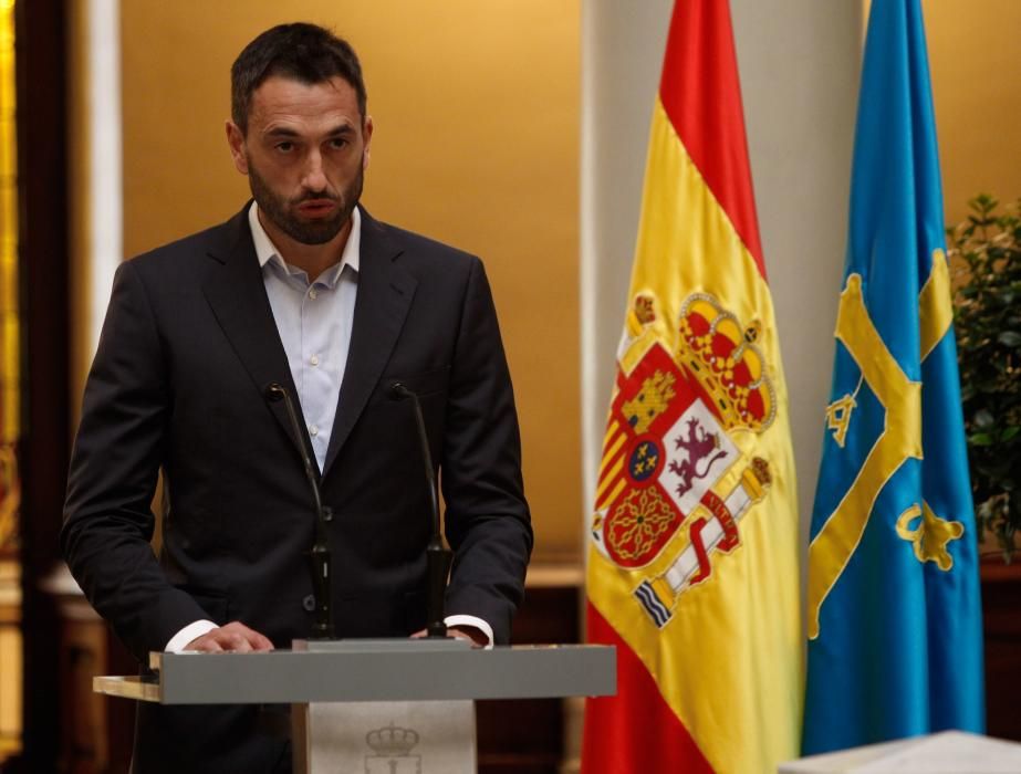 40.º aniversario de la Carta Magna en el Parlamento asturiano