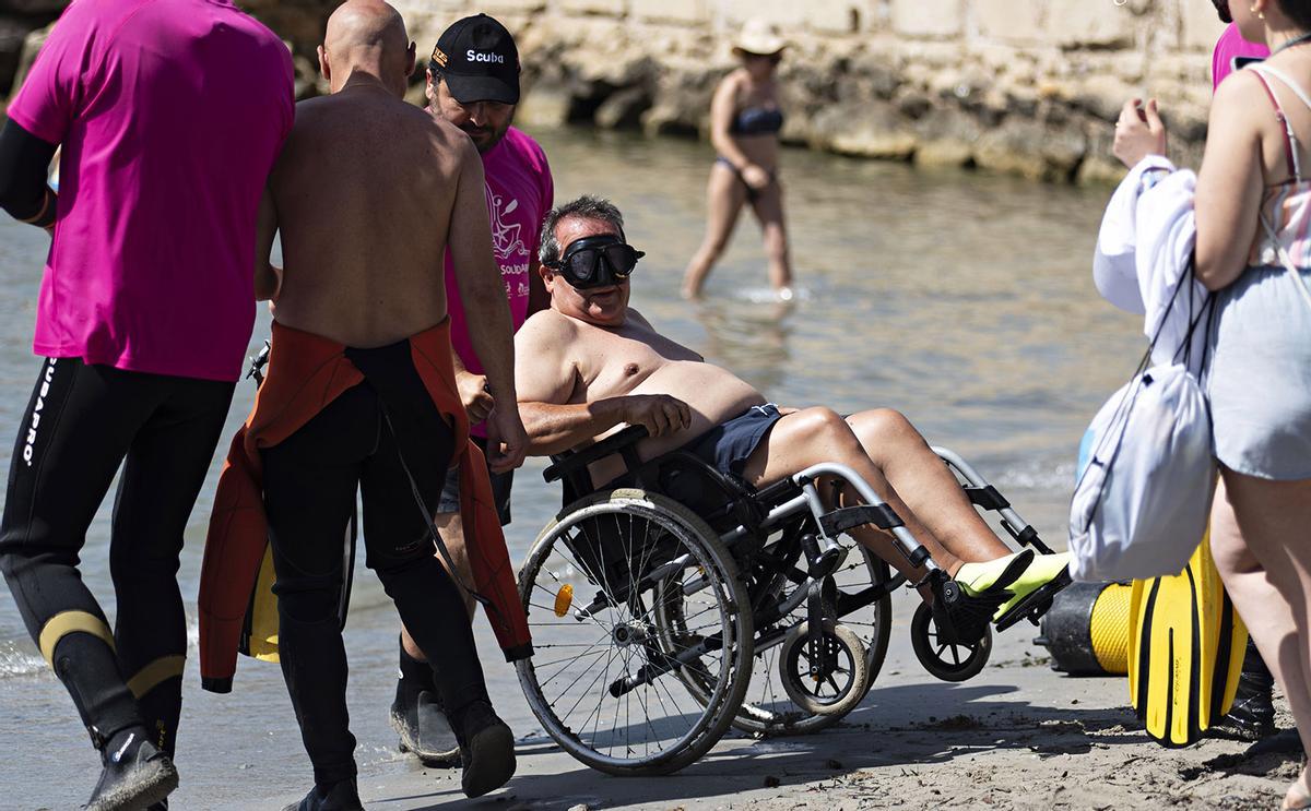Imagen de la Mar Solidaria del pasado año