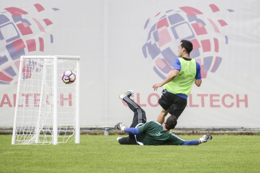 Entrenamiento del Real Oviedo