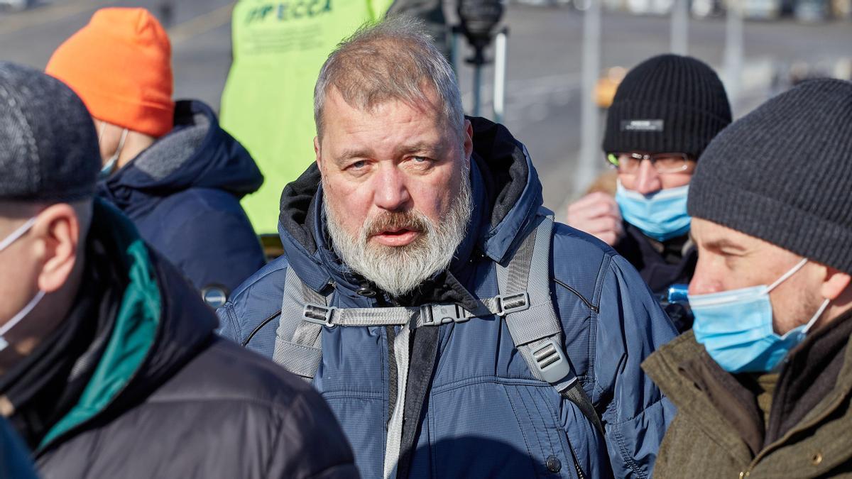 El Premio Nobel de la Paz Dimitri Muratov.