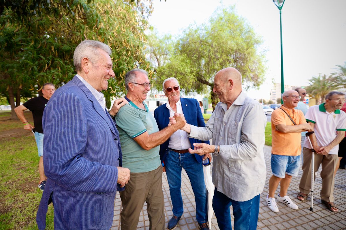 Inauguración de la Glorieta Juan García Díaz 'Juanín'
