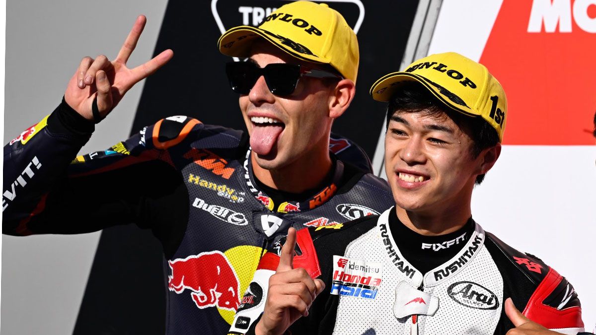Fernández y Ogura rivalizan por el título de Moto2