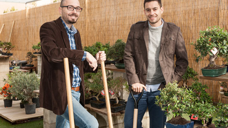 Los fundadores de Planeta Huerto.