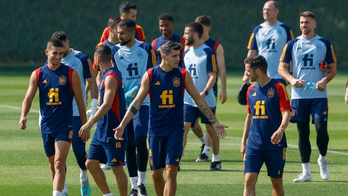 La Selección se ejercitó sin Carvajal