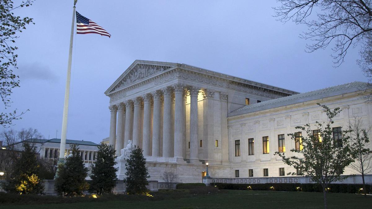 El Tribunal Supremo de EEUU, en una imagen de archivo.