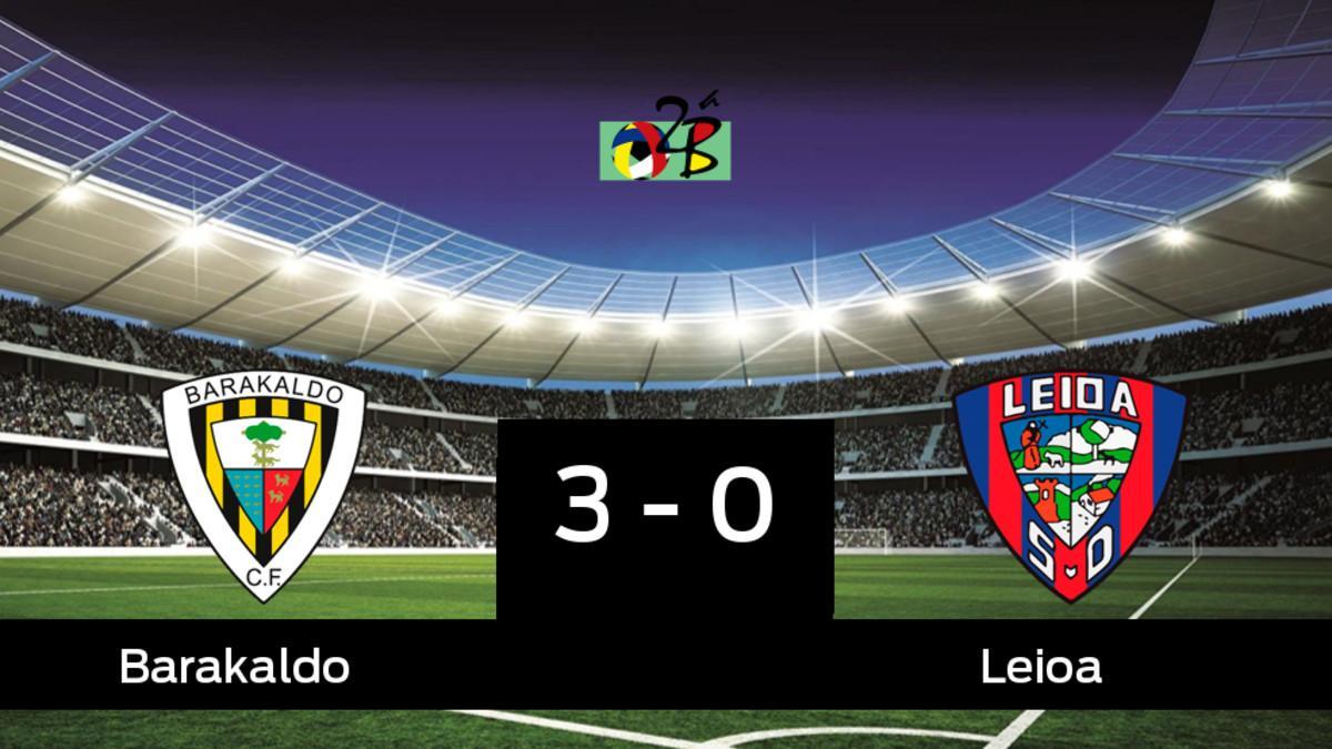 El Leioa pierde 3-0 frente al Barakaldo