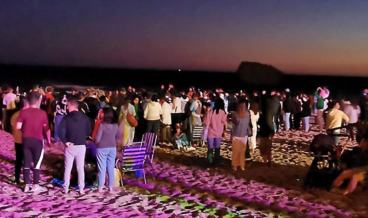 La Noche de San Juan en Matalascañas tendrá una única hogera junto a La Peña.
