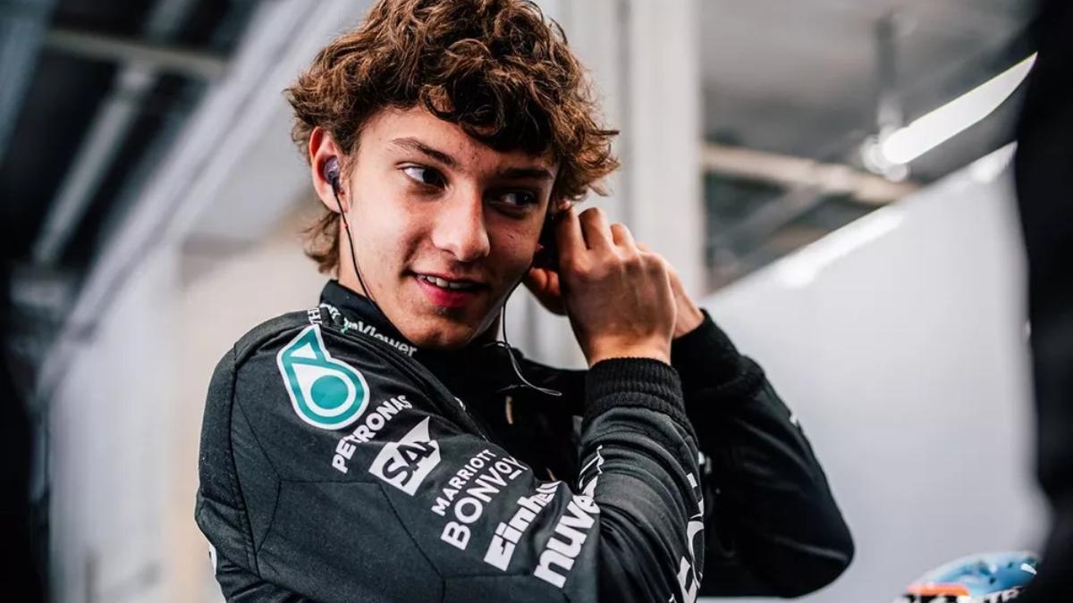 El italiano Kimi Antonelli (17) relevará a Hamilton en Mercedes