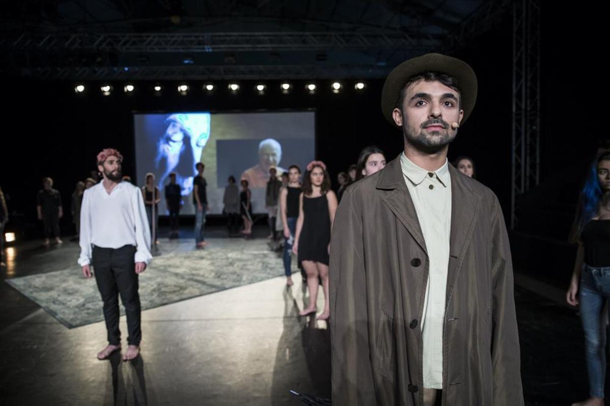 Premios Princesa de Asturias: Encuentro de Peter Brook con los estudiantes de la Escuelas de Arte Dramático