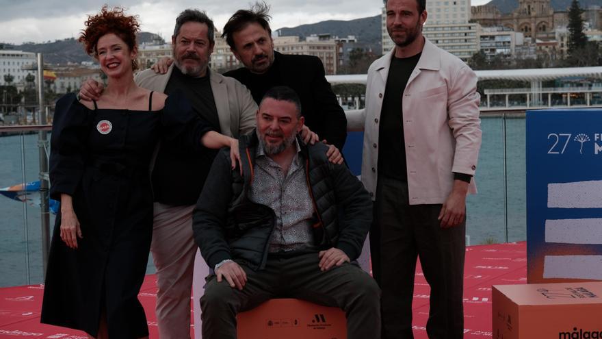 El photocall de &#039;Por tus muertos&#039; en el Festival de Málaga