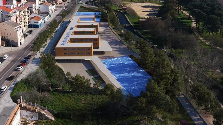 El proyecto del colegio de las huertas de Plasencia, ya en revisión