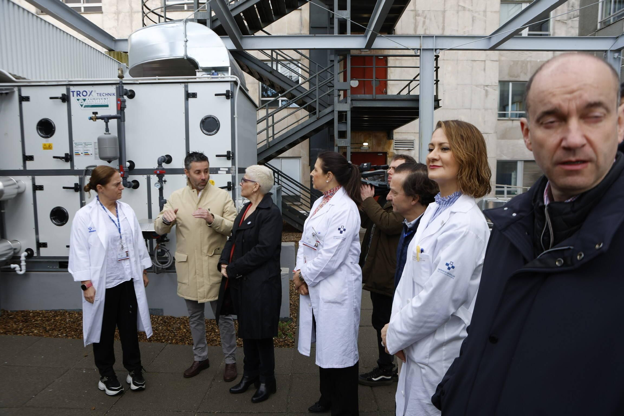 Las obras del recrecido del Hospital de Cabueñes, en imágenes
